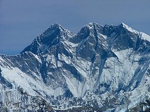 Mt.Everest 8848mnm;Lhotse 8501mnm;Lhotse Shar 8386 mnm